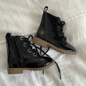 Toddler Black Boots